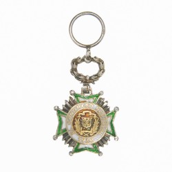 REPUBLIQUE DOMINICAINE Médaille miniature de l’ordre de Trujillo.